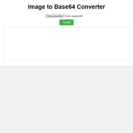 Image to Base64 Converter