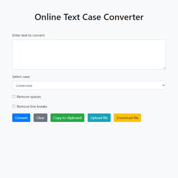 Online Text Case Converter
